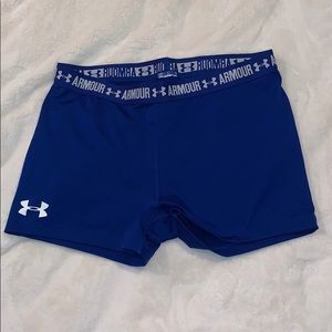 Under Armour Dark Blue Women’s Spandex Shorts